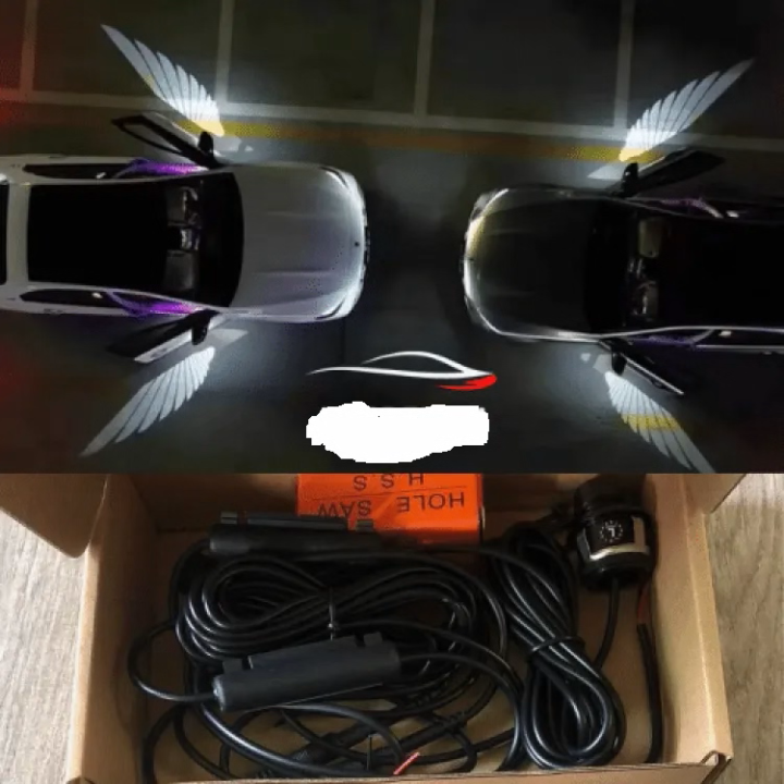 Angel Wing Lights - Car Side Mirror Welcome Lights