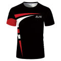High quality polyester men running T shirt quick dry fitness shirt gym sport clothes tops lightweight. 