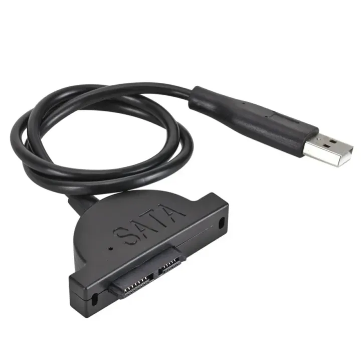 Grwibeou%20USB%202.0%20to%20Mini%20Sata%20II%207+6%2013Pin%20Adapter%20For%20Laptop%20CD/DVD%20ROM%20Slimline%20Drive%20Converter%20Cable%20Screws%20Steady%20Style%20-%20Image%206