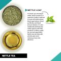 Nettle Leaves Tea (50 Grams, 100 Cups) -Helps with Kidney Detox, Blood Sugar, Blood Purify - Canadian Nettle. 