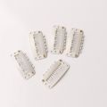 Wig Fixing Clip Multi-functional Hair Extension Clips Set of 20 32mm with Rubber Tips 7-teeth for Women's Hairpieces Wigs Diy Hairstyles 7 Teeth Hair Extension Clip. 