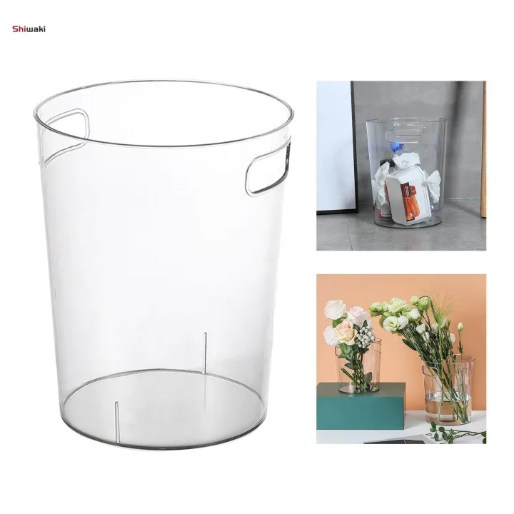 Small%20Transparent%20Trash%20Can%20Desktop%20Wastebasket%20Garbage%20Container%20with%20Handles%20Kitchen%20Home%20Bedroom%20Office%20Dorm%20Household%20Organizer%20Box%20Ice%20Bucket%20-%20Image%205