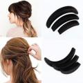 3Pcs/set Hair Pads Hair Volume Increase Puff Hair Bun Maker Magic Foam Bump Up Insert Base Hair Accessories. 