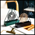 High Quality Mosquito Coil Stand Triangle Anti-scald Mosquito Coil Stand Wax Melt Burner Home Decoration Aromatherapy Burner, Customized Most Beautiful Mosquito Coil Holder for home, office and bedroom. 