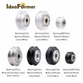 Parts C Openbuilds Plastic Wheel POM MR105ZZ 625ZZ V-slot Bearing Bore 5mm Passive Round Gear Perlin Wheel Pulley. 
