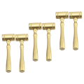 6 Pcs Children's Toy Hammer Gavel Plaything Wooden Court Judge Auction Decorate Inflatable Role. 