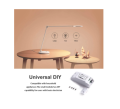 WiFi Smart Switch, Wireless Switch Remote Timer Outlet App Control Switch for Smart Home, Compatible with Alexa, Google Home Assistant (2 Pack). 