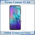 Tecno Camon 12 Air Tempered Glass Screen Protector Polish Glass. 
