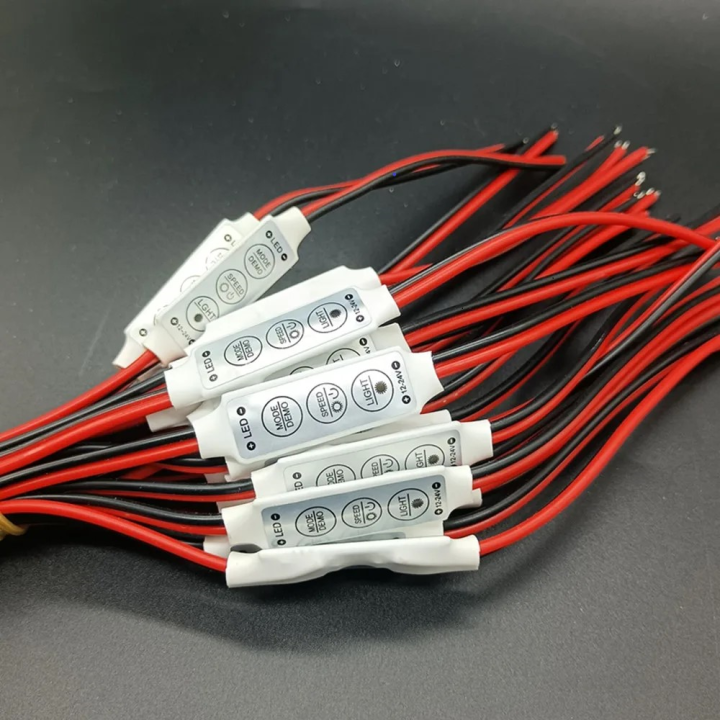 12V-24V%20Mini%203%20Keys%20Single%20Color%20LED%20Controller%20Brightness%20Dimmer%20for%20LED%20Strip%20Light%20-%20Image%203