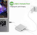 HDMI Adapter USB C to HDMI Adapter USB 3.1/3.0 Charging Port Converter Compatible with Type C Devices. 