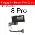 Fingerprint Sensor Flex Cable For OnePlus 6T 7T 7 8 9 8T 7 Pro 8Pro 9Pro 9R 9RT Nord N100 Touch Under Power FingerPrint Ribbon. 