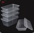 12 pcs 750ml Plastic Disposable Boxes For Food Packing and Food Storage | Transparent Plastic Containers with Lids. 