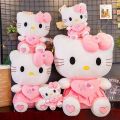 28-60cm Big Size Sanrio Plushies Hello Kitty Stuffed Hello Kitty Plush Doll Kawaii Hello Kitty Plushies My Melody Toys Girl Gift. 