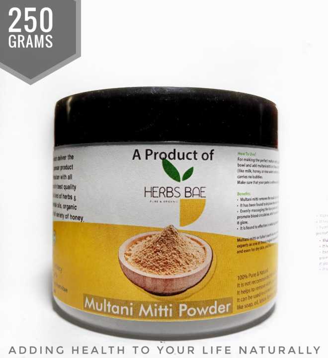 Multani%20Mitti%20(%D9%85%D9%84%D8%AA%D8%A7%D9%86%DB%8C%20%D9%85%D9%B9%DB%8C)%20-%20250%20gm%20-%20%20Herbs%20Bae%20Organic%20Multani%20Mud%20%20Fuller's%20Earth%20%20Fine%20Powder%20Face%20Pack%20Multani%20Matti%20Powder%20100%25%20Natural%20-%20Image%202