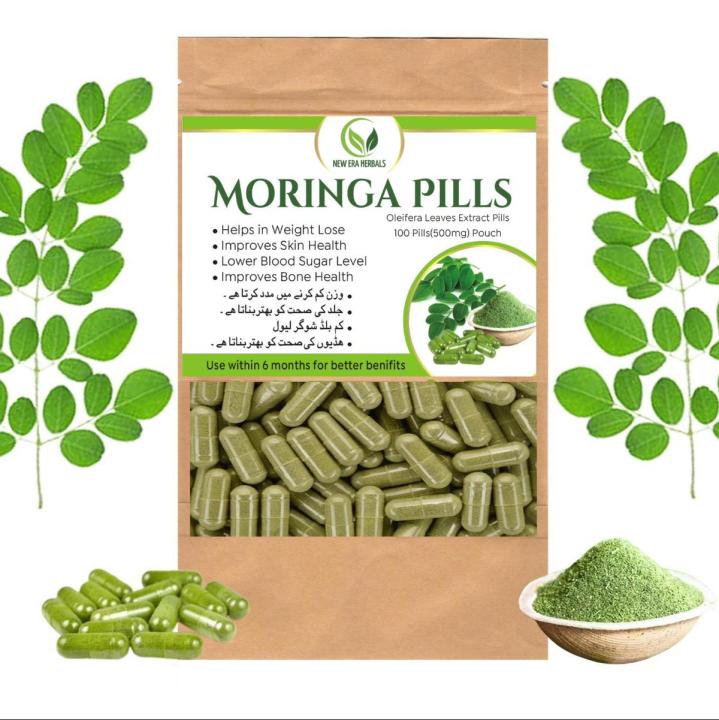 100 Moringa Capsules | Best for weight Loss and Diabities
