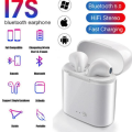 Original I7s TWS Earphone , earbuds for all mobile phones , Wireless Earbuds for IOS and Android devices with noise cancelling. 