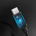 USB Type C To Type C cable – Black – Fast transfer Cables & Converters. 