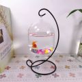 Customized Gold, Black and White Fancy Rack For a small pot or glass pot for home decoration made with iron Only Iron Stand. 