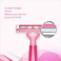 Pack of 3 Max Sofit Shave Body Disposable Safety Razor Triple Blade For Women. 