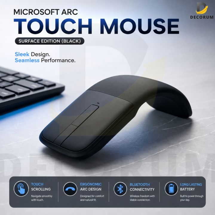 Microsoft Arc Mouse, Arc Touch Mouse, Bluetooth Mouse, Wireless Mouse ...