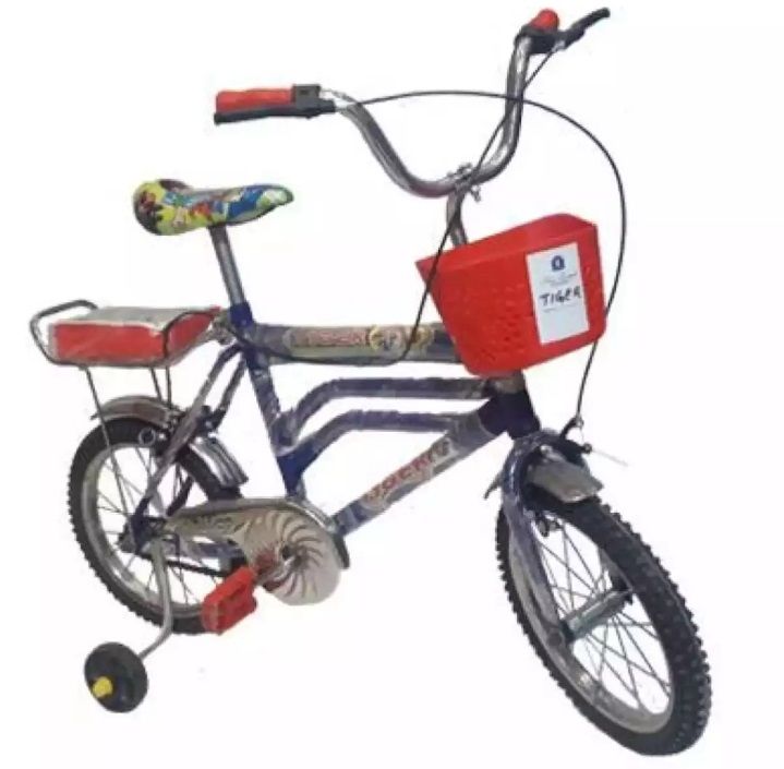 Four%20Wheel%20Bicycle%20With%20Basket%20&%20Supporting%20Tyre%20-%20Image%202