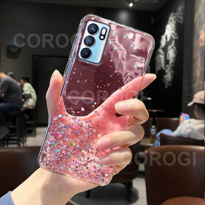 BOKYAS Custodia Trasparente per Oppo A76 4G/A96 4G/A36 4G/Realme 9i 4G con Protezione per Display Integrata, Dual Layer Ibrida 360° Full Body Antiurto Protettiva Cover, Viola