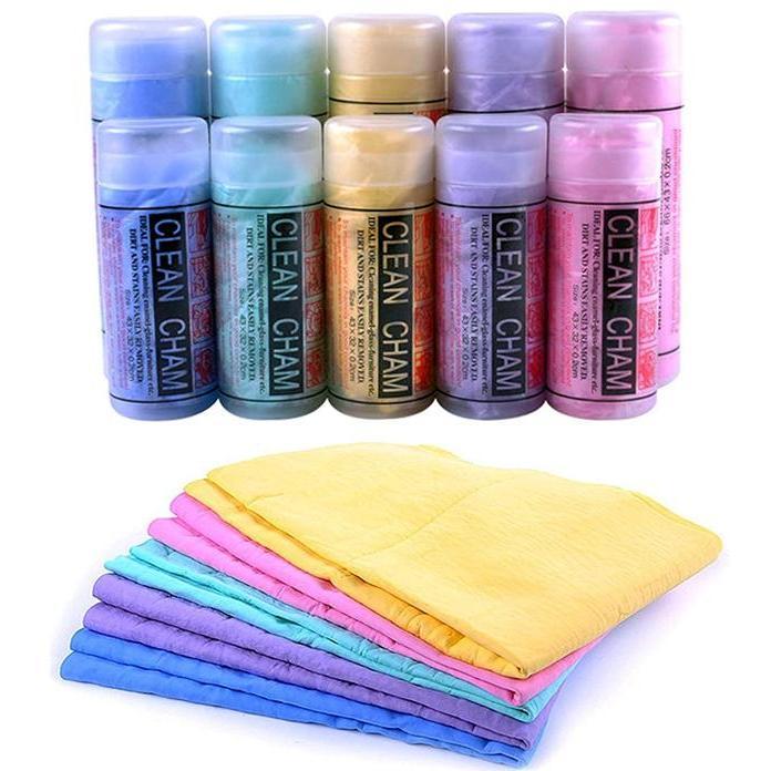 Clean Cham Synthetic Chamios Magic Cleaning Towel for Kitchen and Car