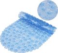 Bath tub Mat, Bath Shower Mat Non Slip for Bathroom, Machine Wble, perfect for Kids Toddler Senior, 26inch x 15inch, Blue. 