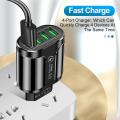 USB Charger Quick Charge 3.0 For Phone Adapter for iPhone 12 Huawei Portable EU/US Plug Wall Charger. 