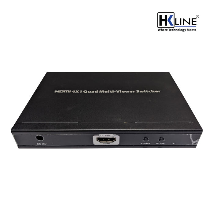HDMI%204x1%20Multi-viewer%20switcher%20with%20Audio%204K%20Seamless%20Quad%20Screen%20Multi%20Viewer%20Splitter%204%20in%201%20out%20HDMI%20Switch%20Adapter%20IR%20with%20Audio%20.%20-%20Image%202