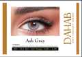 NEW ARRIVAL DAHAB Contact Lenses for Eyes Cosmetic Colorful Beauty Colored Contacts Lenses ASH GRAY Contact Lens Eye With Case & Solution Lenses For Girls Women Men Boy Highly Recommended for Dark Eyes (Made in Korea). 