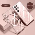 Plating Magnetic Wireless Charging Case For Samsung Note 10 Samsung Note 10+ Plus Note 10 Pro Shockproof Transparent Lens Glass Cover Soft Silicone Tpu 2024 new design new year gift. 