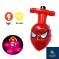 Enhance Playtime Excitement with Our LED Cartoon Spinning Top - Dazzling Gyroscopic Lattu Toy for Kids | Featuring Flashing Lights, Music, and Sturdy Metal Build | Flashing Spinning Top For kids| Light-Up, Sound-Activated Fun for Boys & Girls. 