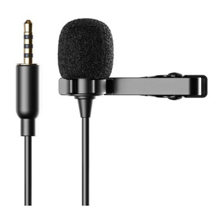 HD Voice Recording Mic Lapel Lavalier Mick for Youtube Vlog  Blogging or to Use in Class Room High Quality Mobile Portable Wired Microphone