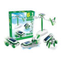 Solar Robot  Educational 6 in 1 Solar Robot Kit  Solar Robot  creative game  assemble game  Build models Solar plane  Solar revolving plane  solar windmill  solar puppy  solar car  solar airboat  6 in 1 kit  Green Energy  Robots  Sun. 