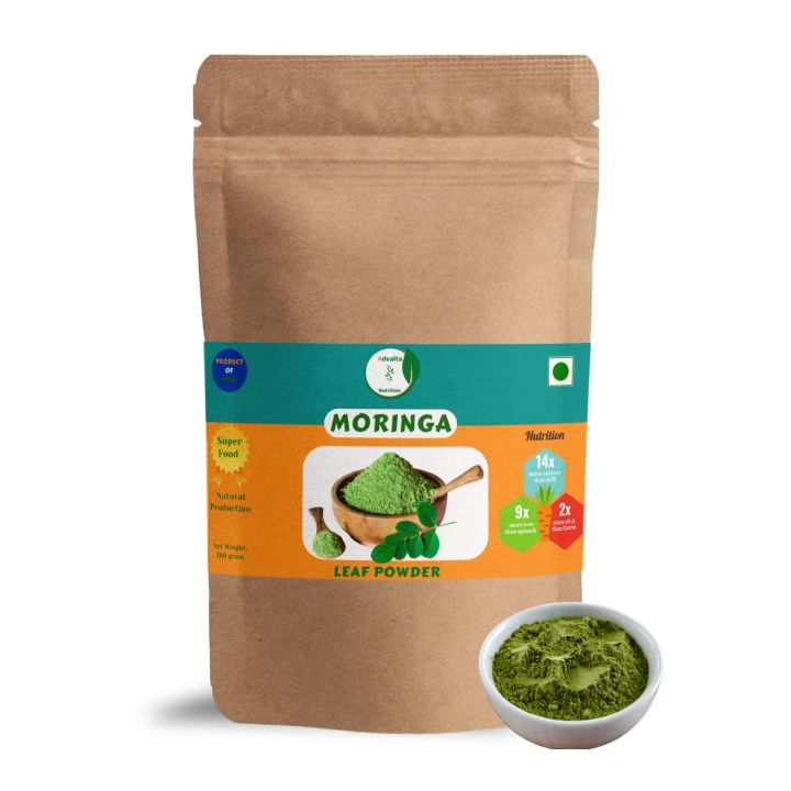 Advaita Nutrition Moringa Leaf Powder 200g | Daraz.pk