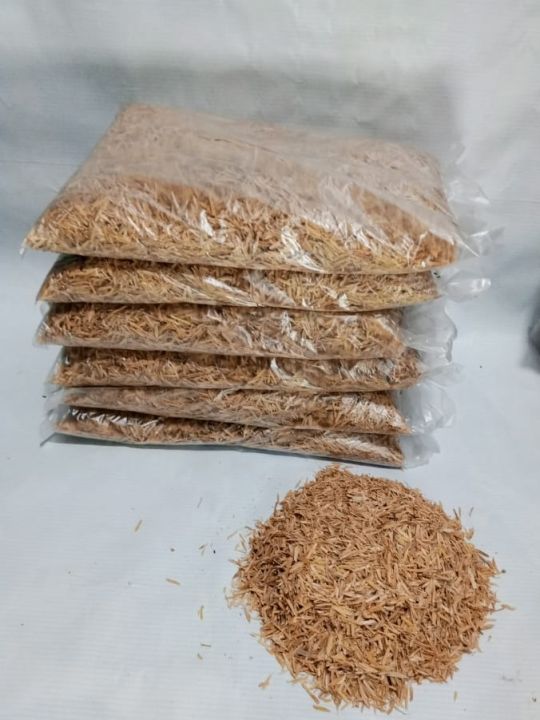 ORGANIC RICE HUSK | RICE HULL (CHAWAL KA CHILKA) 1KG PACK for lawn, plant and garden soiloi