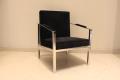 Stainless Steel Formal Chair Black. 