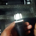 Universal Rizoma LED Rubber Aluminum Motorcycle Handle Bar Soft Grips Throttle Grip CNC LED RS-30 7/8" 22mm - BLACK. 