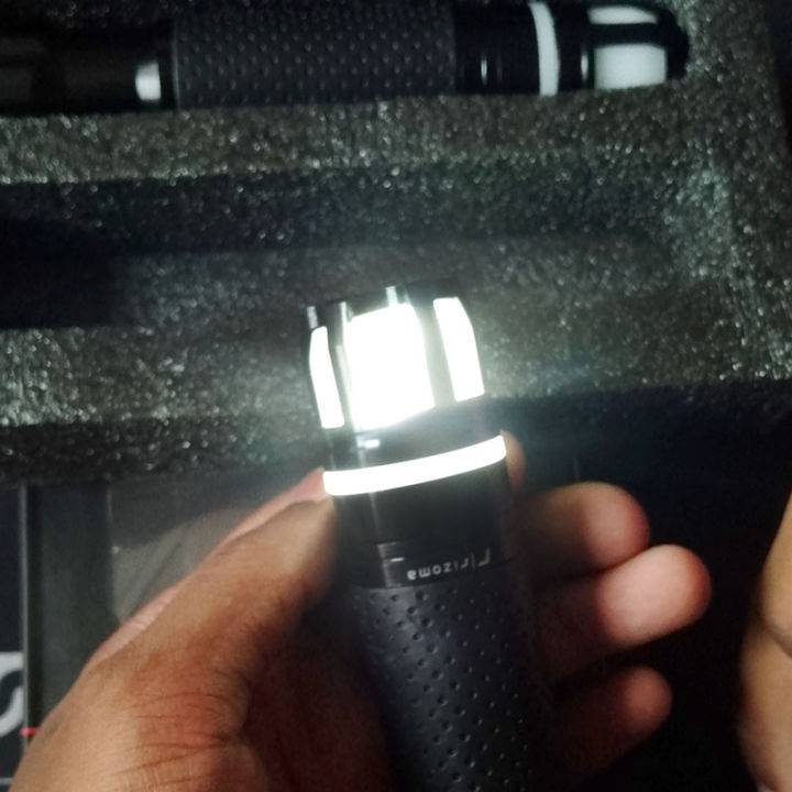 Universal%20Rizoma%20LED%20Rubber%20Aluminum%20Motorcycle%20Handle%20Bar%20Soft%20Grips%20Throttle%20Grip%20CNC%20LED%20RS-30%207/8"%2022mm%20-%20BLACK%20-%20Image%202
