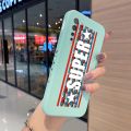 YIWESAN For OPPO Find X2 Neo Case Thin Side New Design Phone Case Square Edge Pattern Silicone Casing Fashion Tide Full Back Cover Camera Shockproof Protection Cases Softcase Men Women. 