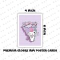 Pack of 3 (see variations) Cute Stickers Kuromi My Melody And Pompompurin Sanrio Anime Stickers For Laptop Girls Kids Toys Phone Diary Cute Cartoon. 