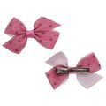 Anime Demon Slayer Tanjirou Nezuko Headwear Cosplay Cute Hair Small Bow Duckbill Clip Hair Accessories. 