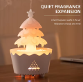 Dsp Appliances 7  Changing Color Christmas Tree Humidifier Waterfall Lamp Raindrop Humidifier 250ML Aromatherapy Diffuser Rain Cloud Humidifier. 