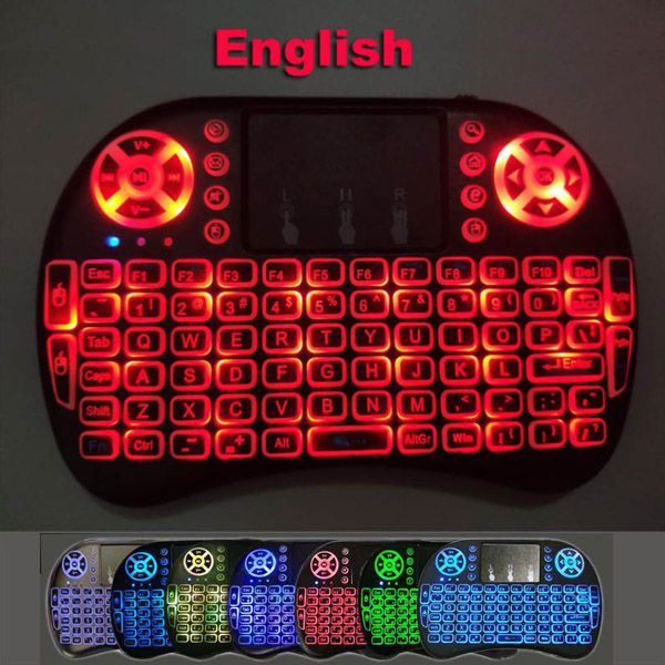 Ultra-Compact RF 500 mini Wireless keyboard Touchpad with 3-Glow Backlit Keyboard and Precision Mouse Combo for Seamless Navigation With 3 Colour Backlight.