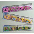 3 in 1 Puzzle and Game Scale Kids Entertainment Scale Ruler - (Pack of 2). 