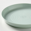 IKEA : KALAS NN : Multi Color Plastic Plates - Set of 6. 