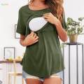 Women's Maternity Shirts Fashion Nursing Shirts for Daily Mom. 
