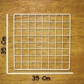 Metal Mesh Grid Panel Photo Wall Decor Art Display for Home with Easy Installation. 
