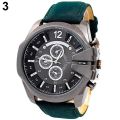 Men Big Dial Stainless Steel Analog Sports Wrist Watch. 